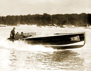 1920 Speedboat Miss Detroit Michigan Retro Vintage Picture Photo Print 8x10 - Picture 1 of 1