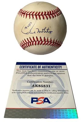 Paul Molitor MVP World Series Signed Baseball,Toronto Blue Jays,PSA Auto,(B59) - Image 1 of 4