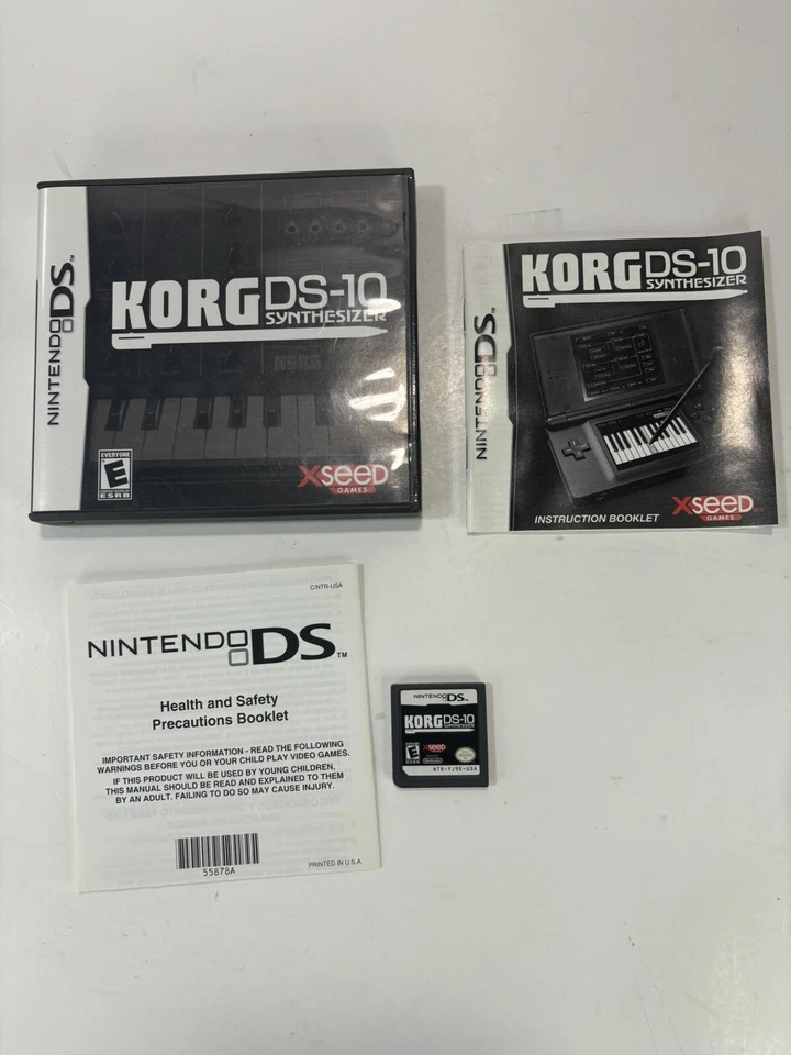 KORG DS 10 Synthesizer Nintendo DS - Complete CIB - Very Good Condition - Image 1 of 4