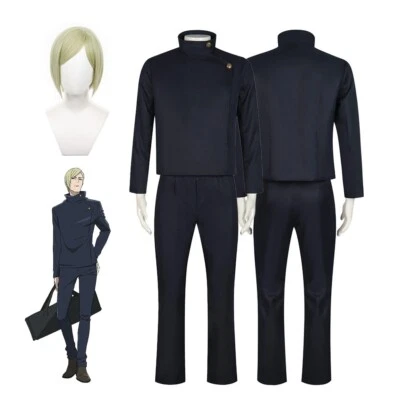 Anime Jujutsu Kaisen Nanami Kento Cosplay Costume Uniform Halloween Party - Image 1 of 4