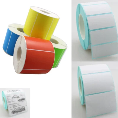 Label Paper Heat Sensitive Label Tags Blank Printing Paper Lot - Image 1 of 3