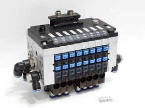 Festo 18210 CPV14-VI Ventilinsel + 165811 Elektrik-Anschaltung CPV14-GE-DI01-8 - Bild 1 von 5