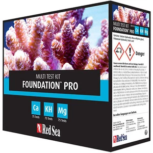 Red Sea Foundation Pro Multi Test Kit Calcium Magnesium Alkalinity Reef Tests - Picture 1 of 2