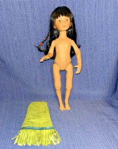 Dianna Effner Little Darling 11 Jointed Vinyl/Resin Doll 13" Black/Brown Hair - Picture 1 of 13