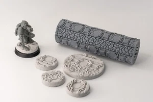 Warhammer 40k LVM Wargames Modellbau Wargames Texture Roller Industrial Boden - Bild 1 von 2