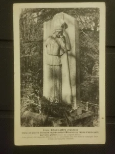 CPA 85 MOUCHAMPS - Stèle en pierre - Imagen 1 de 2