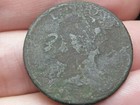 1796-1807 Draped Bust Large Cent Penny- Metal Detector Find? Crusty