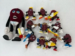 California Raisins figures lot of 11 surfboard radio horn skates - Picture 1 of 13