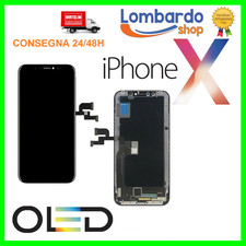 DISPLAY SCHERMO PER APPLE IPHONE X OLED TOUCH SCREEN FRAME LCD ORIGINALE TIANMA