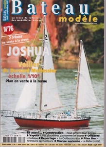 BATEAU MODELE N°76 ROUE ARRIERE / JOSHUA / PETROLIERS RAVITAILLEURS / LA BELLE - Picture 1 of 2
