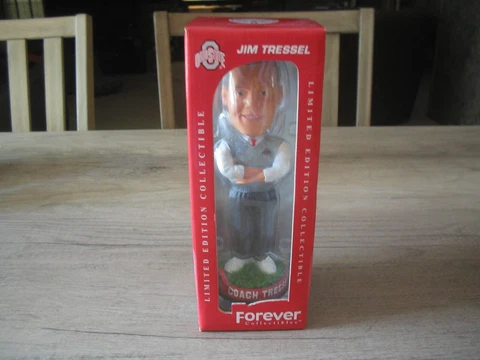Jim Tressel Bobblehead The Ohio State Buckeyes Limited Edition Forever MINT Cover