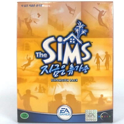 The Sims Vacation Expansion Pack Korean PC Game Sealed EA Korea 2002 - Image 1 of 3