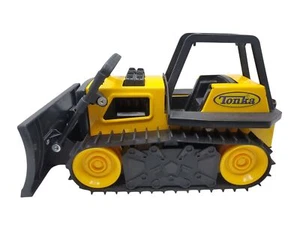 Vintage 1999 Tonka Steel/Plastic Bulldozer Construction Vehicle Durable Yellow & - Picture 1 of 7
