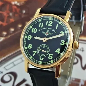 Orologio Sturmanskie Orologio da polso Meccanico Pobeda 2602 Vintage Militare URSS - Foto 1 di 11