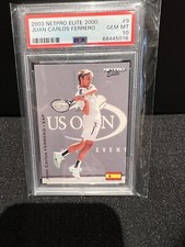 2003 Netpro Elite 2000 9 Juan Carlos Ferrero PSA 10