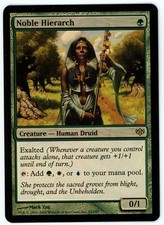 ***1x FOIL Noble Hierarch*** MTG Conflux -Kid Icarus-