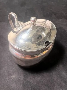 George III Sterling Silver Mustard Pot Antique 1804 London Clemint Cheese - Picture 1 of 9
