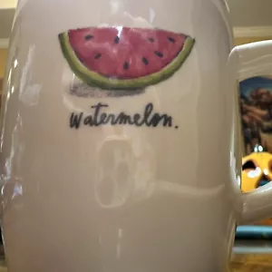 ⭐️Rae Dunn Watermelon Fruit Mug Artisan Collection by Magenta - Picture 1 of 4