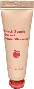 TONYMOLY Peach Punch Sweet Foam Cleanser .33oz/10mL Travel Size NEW SEALED - Picture 1 of 2