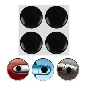 4 Pcs Side Door Lock Cover Car Key Hole Keyhole Automotive Covers for - Picture 1 of 12