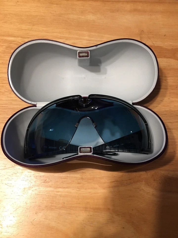 Gafas de sol unisex Roberto Cavalli - Tonos azules Modelo # JC085SB5 Estuche rígido Foto 1 de 4