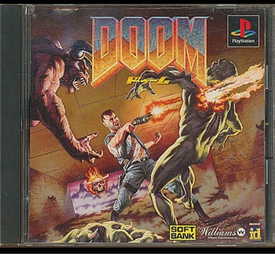 DOOM PS1 Softbank Sony Playstation 1 - Image 1 of 1