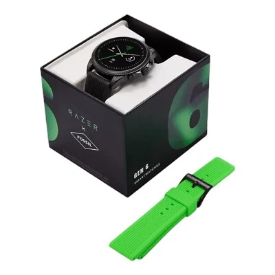 Fossil x RAZER Smartwatch Gen 6 limitiert 1337 Stück FTW4065SET NEU OVP Händler - Bild 1 von 4