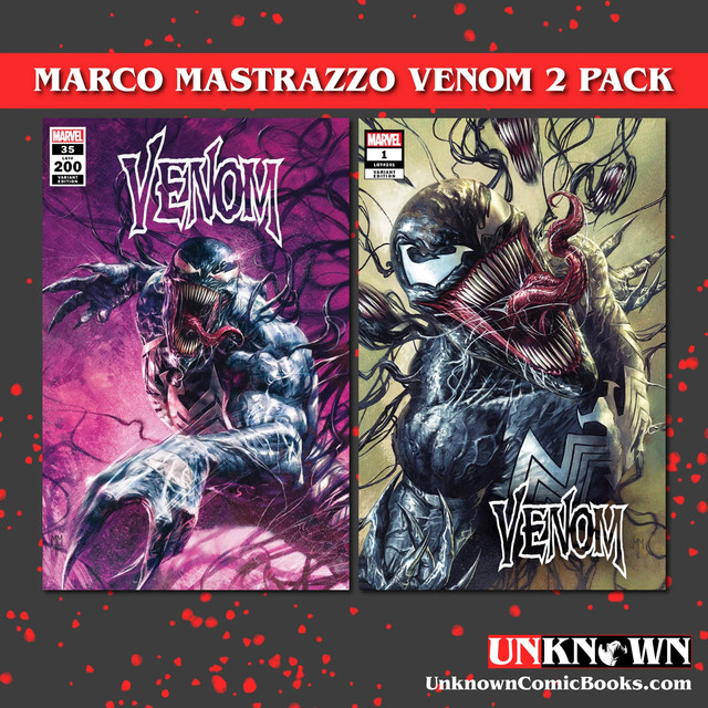 Spider-Man vs Venom Fine Art Print by Marco Mastrazzo