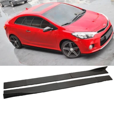 78.7'' Carbon Style Car Side Skirt Panel Splitter Lip For KIA Stinger Forte GT - Image 1 of 4
