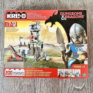 KRE-O Dungeons and Dragons Fortress Tower 200 Pieces Brand New Open Box
