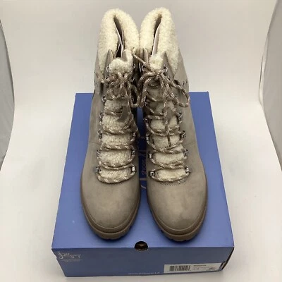 Botas de caminhada Jellypop Mission 10 M Sherpa forradas botas de inverno quentes bronzeadas NOVAS - Imagem 1 de 4