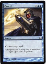 Cancel *FOIL Common* Magic MtG x1 Return to Ravnica SP