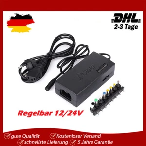 96W Universal Ladegerät Netzteil für Laptop Notebook DC 12-24V Ladekabel - Bild 1 von 7