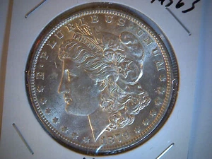 1879-O UNITED STATES MORGAN SILVER DOLLAR, .77344 OUNCE OF SILVER, OLD DOLLAR - Picture 1 of 2
