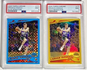 Ersan Ilyasova 2005 Topps Chrome GOLD REFRACTOR /99 + BLUE XFRACTOR /90 ROOKIE - Picture 1 of 2