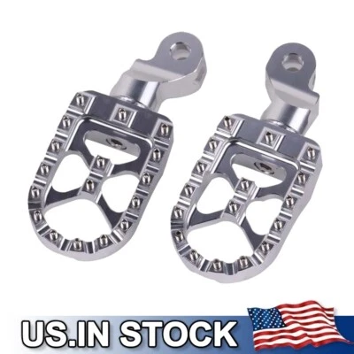 Foot Pegs Foot Pedals For Triumph Bonneville T100 T900 Thruxton 1200 2004-2015 Foto 1 de 4