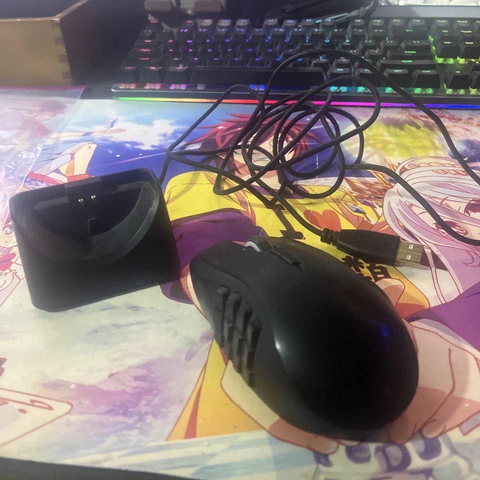 Razer Naga Epic Chroma Model RC30-012301 And Charging Dock - Image 1 of 1