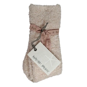 Barefoot Dreams Heathers Socks Cozy Chic Dusty Rose Pink One Size - Picture 1 of 2