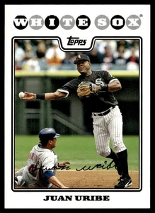 2008 Topps Juan Uribe Chicago White Sox #639 - Picture 1 of 2