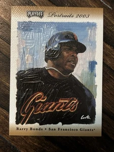 2003 Playoff Portraits Bronze Barry Bonds Giants /100 HARD TO FIND - Bild 1 von 2