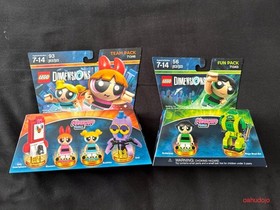 Lego 71346 71343 Dimensions Game Level THE POWERPUFF GIRLS Fun Team Pack Lot NIB