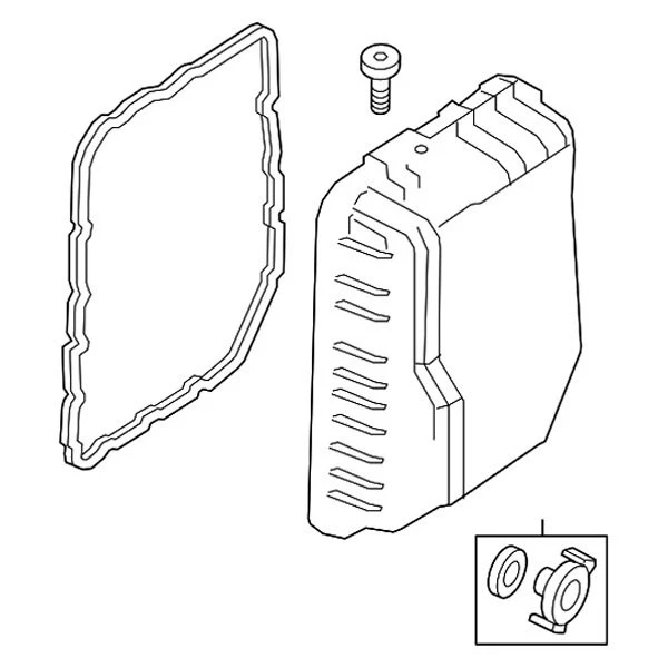 For Jeep Patriot 2014-2017 Mopar Automatic Transmission Oil Pan Foto 1 de 2