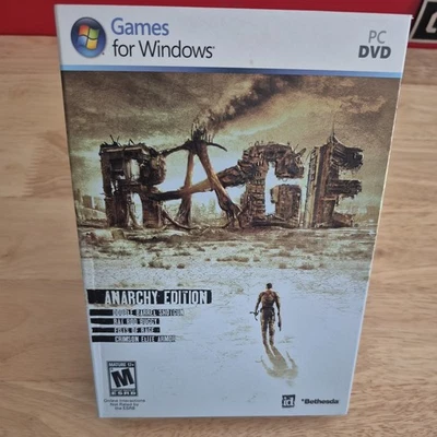 Rage Anarchy Edition (Windows PC DVD-ROM) 3 Disc Game - Manual & Code *COMPLETE* - Image 1 of 4