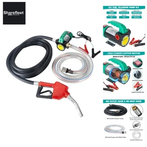 12V 260W Dieselpumpe Absaugpumpe Kraftstoffpumpe mit Automatischer Abschaltun... - Bild 1 von 8