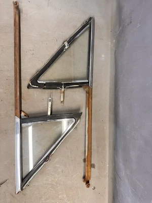 1963 1964 Chevy Impala Vent Wing Windows Frames 2/4 Door Sedan BelAir Biscayne - Image 1 of 4