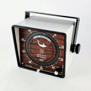 1960s Ray Jefferson Portable Solid State Fish Finder Depthfinder Model 510 Vtg - Picture 1 of 4