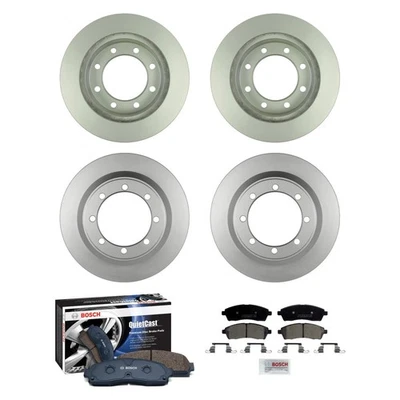 For Ford F-350 Super Duty 99-04 Brake Kit QuietCast Premium Front & Rear Brake Foto 1 de 4