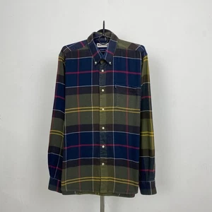 Barbour Stapleton John Shirt Classic Tartan MSH3235TN11 Men’s Sz L Cotton Check - Picture 1 of 12