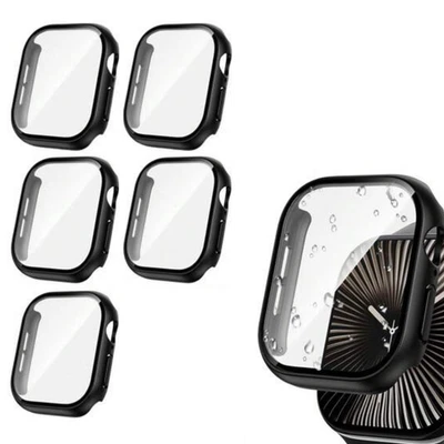 5x Funda con Protector de Pantalla para Apple Watch Series 10/9/8/SE2/7/6/SE/5/4/3/2/1 Foto 1 de 4