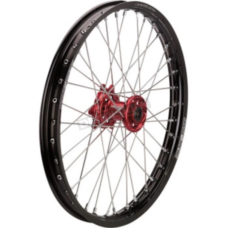 Rueda Moose SX-1 completa negra 1,60 x 21 con buje rojo - 0203-0700 Foto 1 de 1